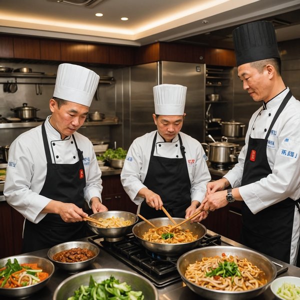 Peut-on trouver une croisière qui propose des cours de cuisine chinoise avec des chefs locaux à Shanghai?