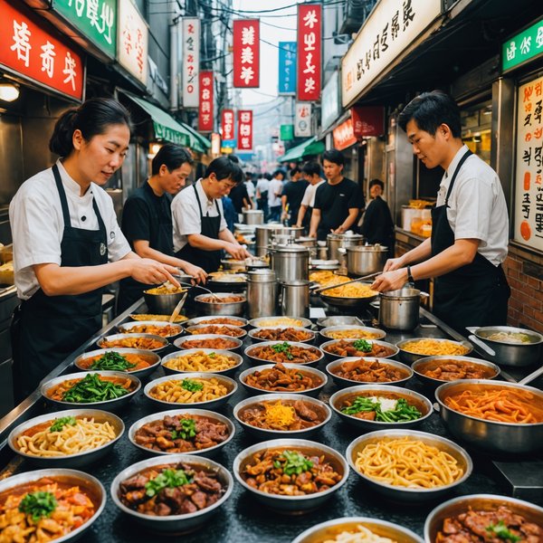 Où déguster les meilleures spécialités de street food à Séoul, Corée du Sud?